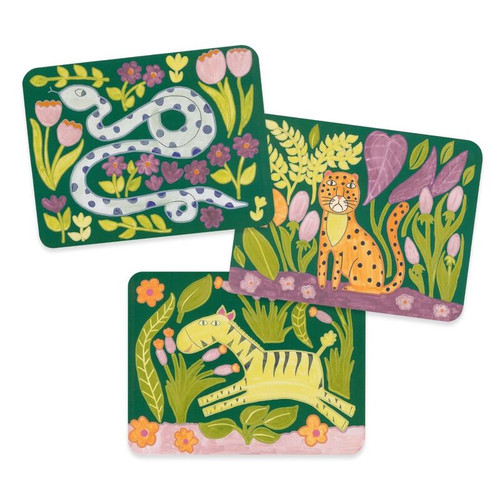Djeco - Wild Ones Animal Palette Painting Set with Palette Djeco - Wild Ones Animal Palette Painting Set with Palette