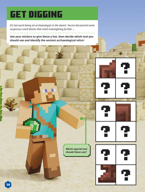 Minecraft Character Creator Sticker Book