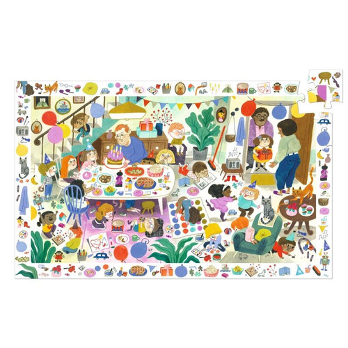 Djeco - Birthday Party Observation Puzzle 54 pce