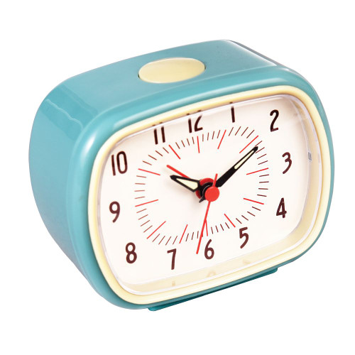 Rex London - Retro Alarm Clock - Blue