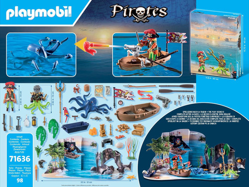 Playmobil - Advent Calendar - Pirates 71636