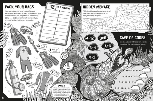 Usborne - Deadly Animal Puzzle Book