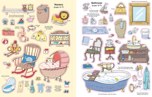 Usborne- Doll's House Sticker Book
