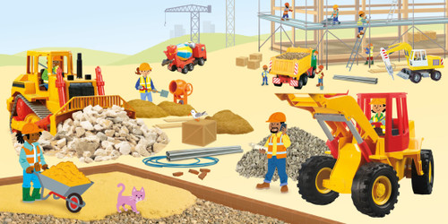 Usborne - Lift and Look Diggers Book