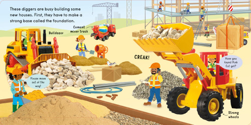 Usborne - Lift and Look Diggers Book