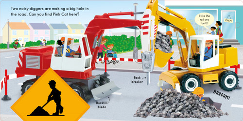 Usborne - Lift and Look Diggers Book