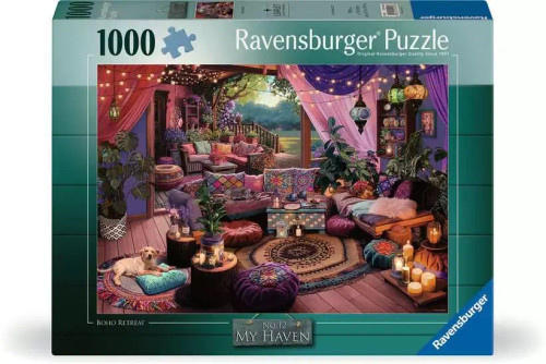Ravensburger 1000pc - My Haven No. 12 - Boho Retreat Puzzle