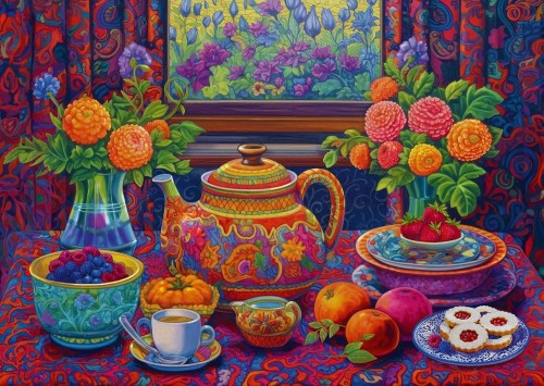 Ravensburger 300pc - Time for Tea Large Format Puzzle