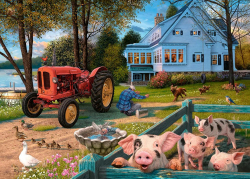 Ravensburger 300pc - Country Life Large Format Puzzle
