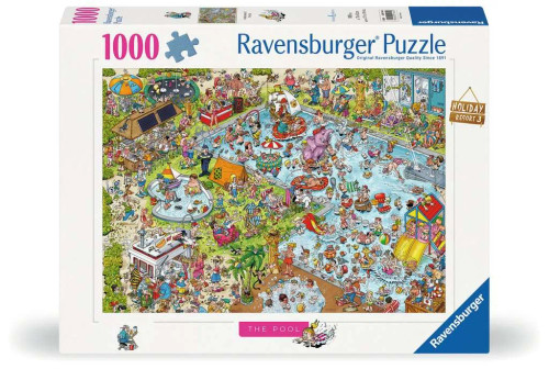 Ravensburger 1000pc - Holiday Resort 3 - The Pool Puzzle