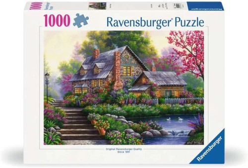 Ravensburger 1000pc - Romantic Cottage Puzzle