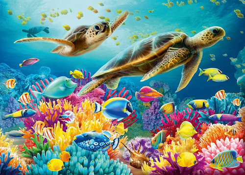 Ravensburger 1000pc - Blue Underwater World Puzzle