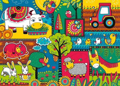 Ravensburger 60pc - A Day at the Farm Puzzle