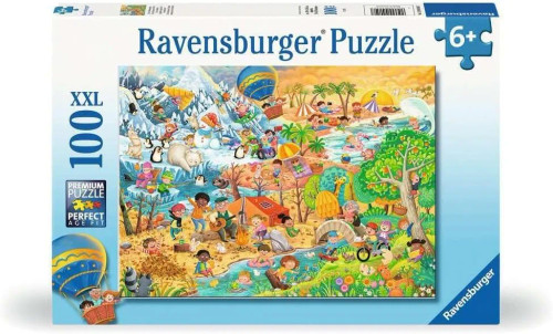 Ravensburger 100pc - Four Seasons of Fun Puzzle