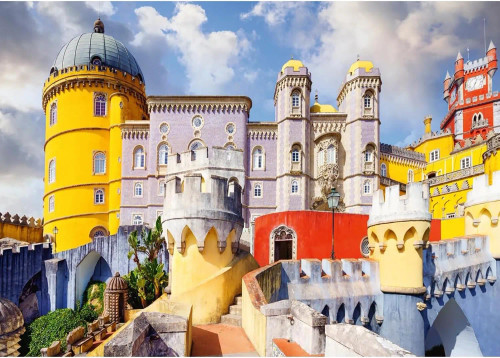 Ravensburger 1000pc - Pena National Palace, Portugal Puzzle
