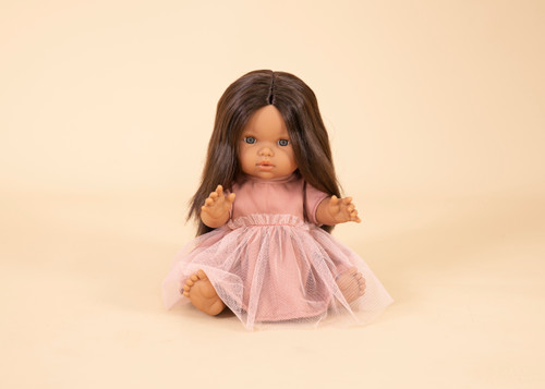 Mini Colettos – Brunette Girl Doll - Isabel 34cm Mini Colettos – Brunette Girl Doll - Isabel 34cm