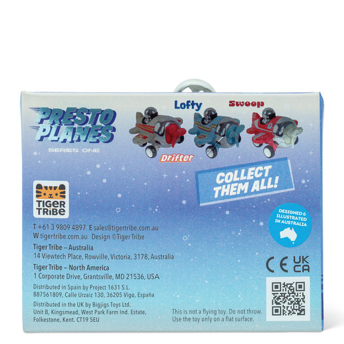 Tiger Tribe Presto Planes - Blue Lofty Tiger Tribe Presto Planes - Blue Lofty