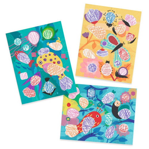 Djeco -  Birdie & Co Colouring Set