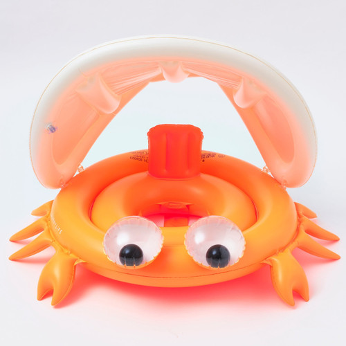 Sunnylife Baby Float - Sonny the Sea Creature Neon Orange Sunnylife Baby Float - Sonny the Sea Creature Neon Orange