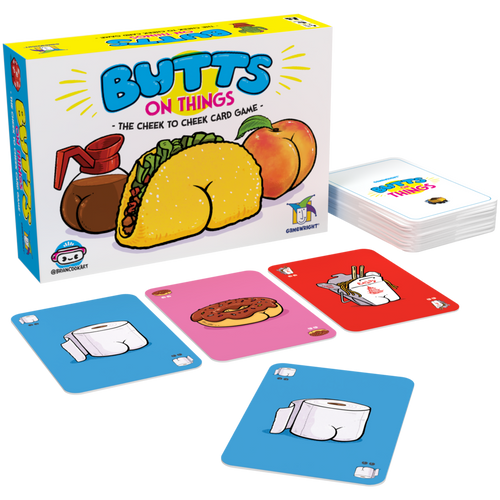 Butts on Things The Cheek-to-Cheek Card Game - by Gamewright