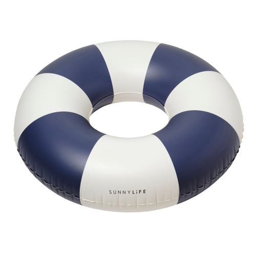 Sunnylife - Pool Ring - Le Weekend Navy Stripe Sunnylife - Pool Ring - Le Weekend Navy Stripe
