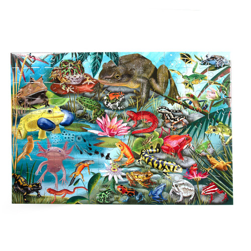 eeBoo 100pc - Love of Amphibians Puzzle