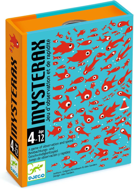 Djeco - Mysterix Observation & Speed Card Game