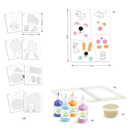 Djeco - Messy Fun Painting Set