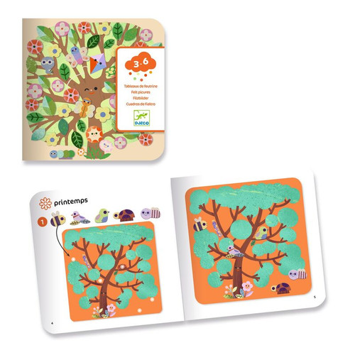 Djeco - Through the Seasons Collage Set