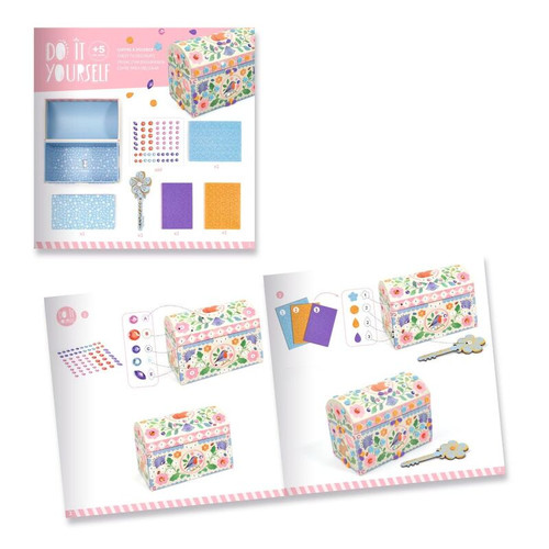 Djeco Do It Yourself - Precious Treasure Chest