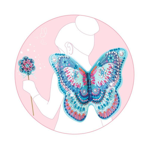Djeco - Do It Yourself - Like a Fairy Wings & Wand Set
