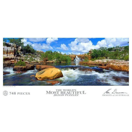 Ken Duncan 748pc - Atlantis Falls, WA Puzzle**slight box damage**