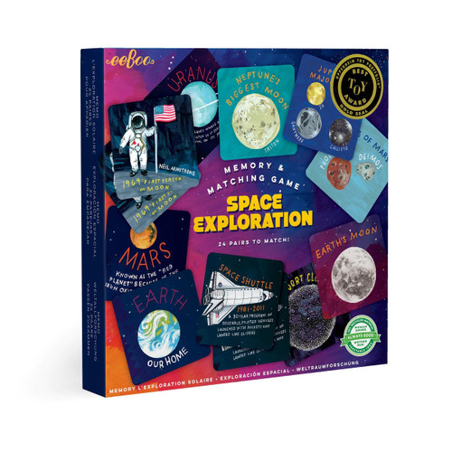 eeBoo - Memory & Matching Game - Space Exploration