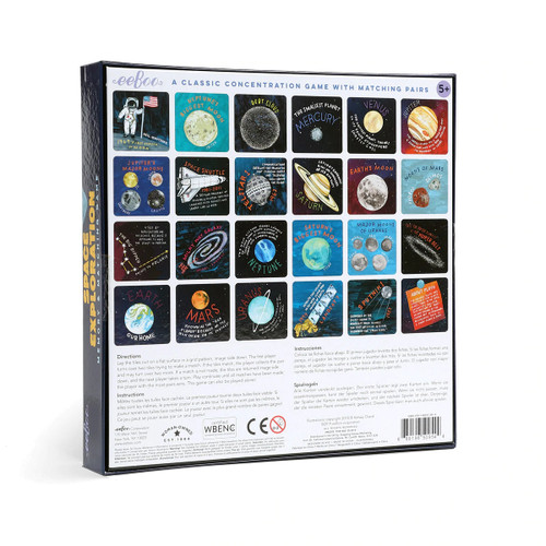 eeBoo - Memory & Matching Game - Space Exploration