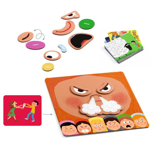 Djeco Emotico - Emotions Magnetic Game
