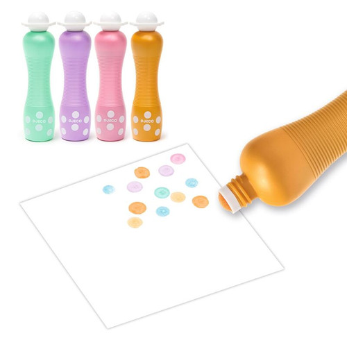 Djeco - Pearl-effect Foam Markers 4pk