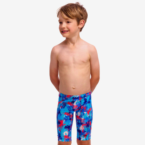 Funky Trunks - Miniman Toddler Boy's Jammers - Messy Messy Messy
