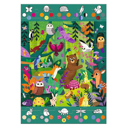 Djeco - Observation Forest Giant Puzzle - 54pc *very minor box damage*