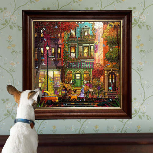 eeBoo 1000pc - Fall in Brooklyn Puzzle eeBoo 1000pc - Fall in Brooklyn Puzzle