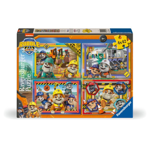 Ravensburger 4x42pc - Rubble & Crew Bumper Puzzle Pack