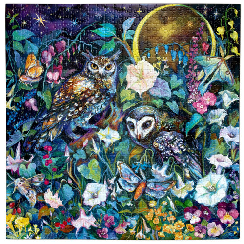 eeBoo 1000pc - Moon Garden Puzzle