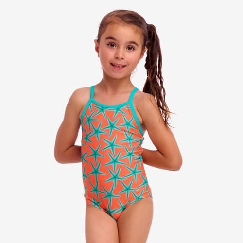 Funkita - Toddler Girl's One Piece Swimmers - Stars Below