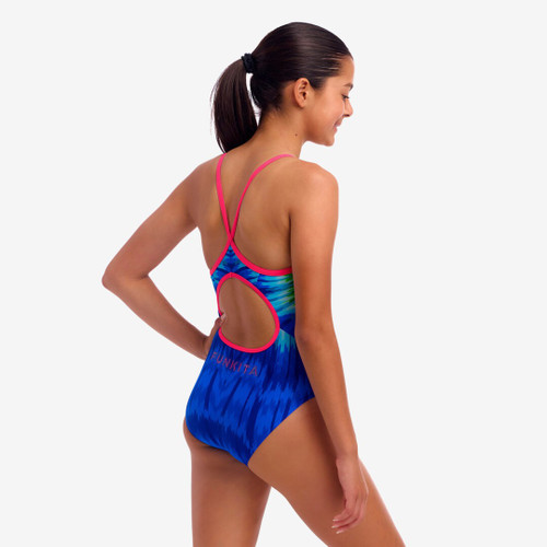 Funkita -  Girl's Diamond Back One Piece Swimmers - Fly Time