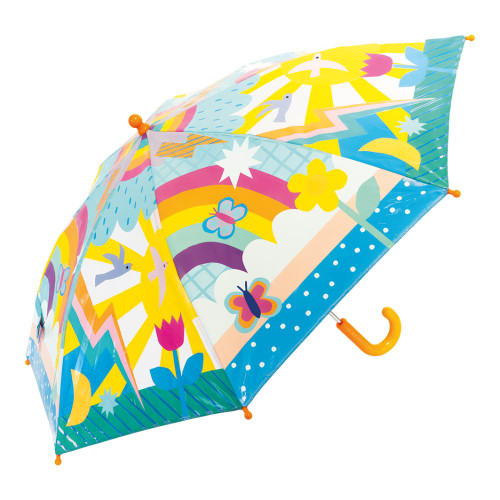 Floss & Rock LARGE Colour Changing Umbrella - Rainbows