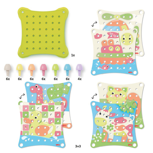 Quercetti - Jumbo Peggy Evo