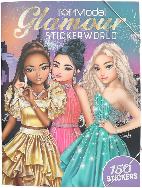 TOPModel -  Glamour Stickerworld Activity Book