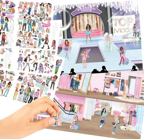 TOPModel - StickerWorld Activity Book TOPModel - StickerWorld Activity Book