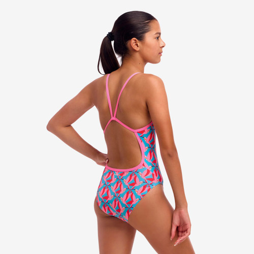 Funkita - Girl's Single Strap One Piece Swimmers - Hummy Bunny