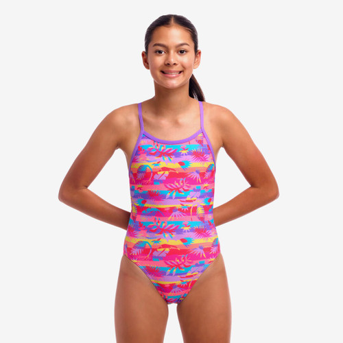 Funkita - Girl's Single Strap One Piece Swimmers - Leave In