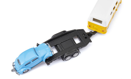 Siku - 2567 - VW T1 with Trailer & Beetle 1:50 Scale